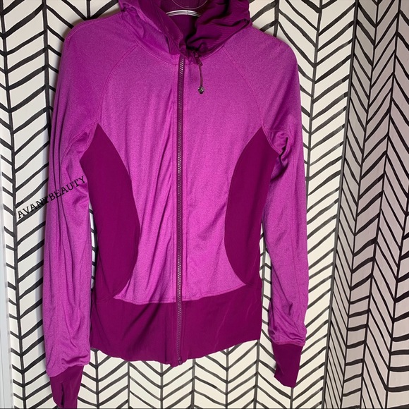 lululemon athletica Jackets & Blazers - Lululemon in flux jacket reversible regal plum 8
